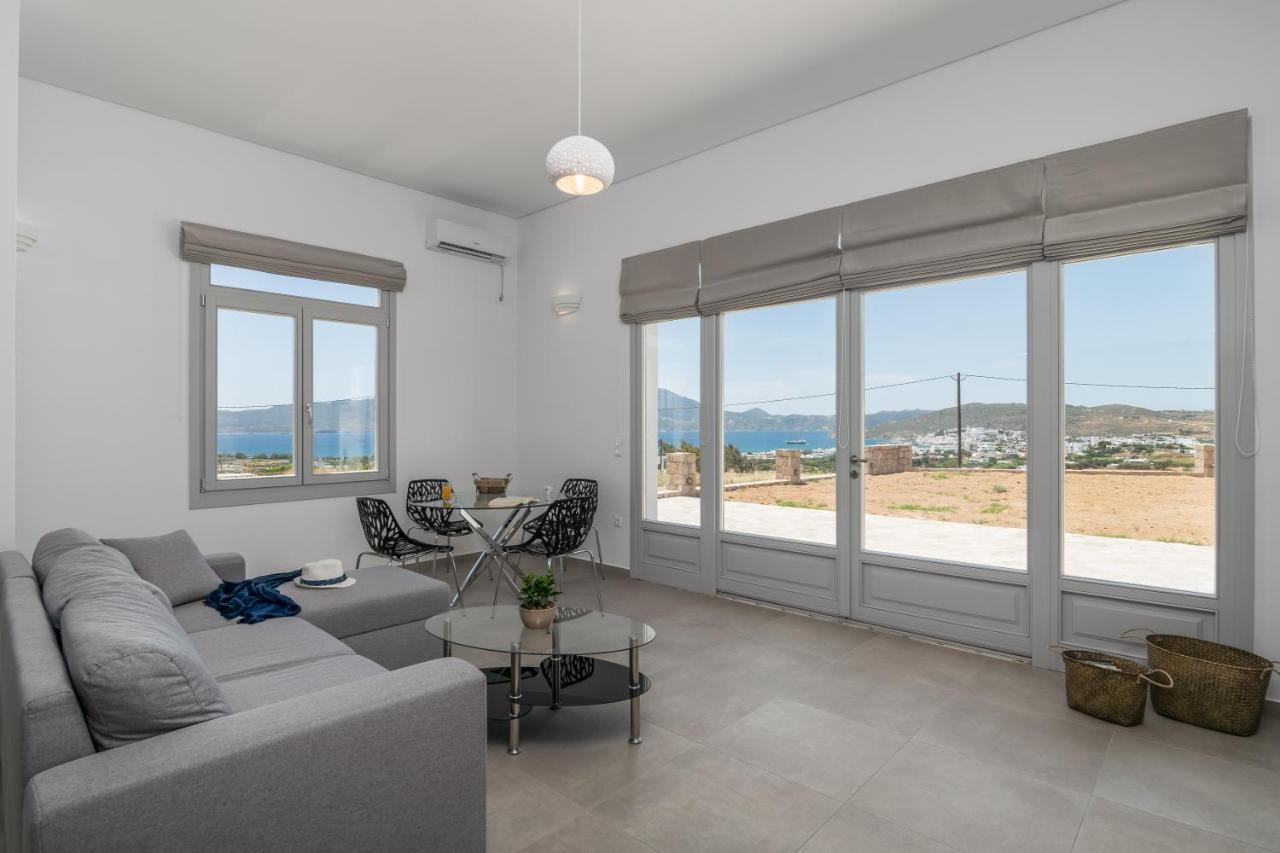Sea, Sunset & Garden View Parasporos Houses, Milos 阿达玛斯 外观 照片