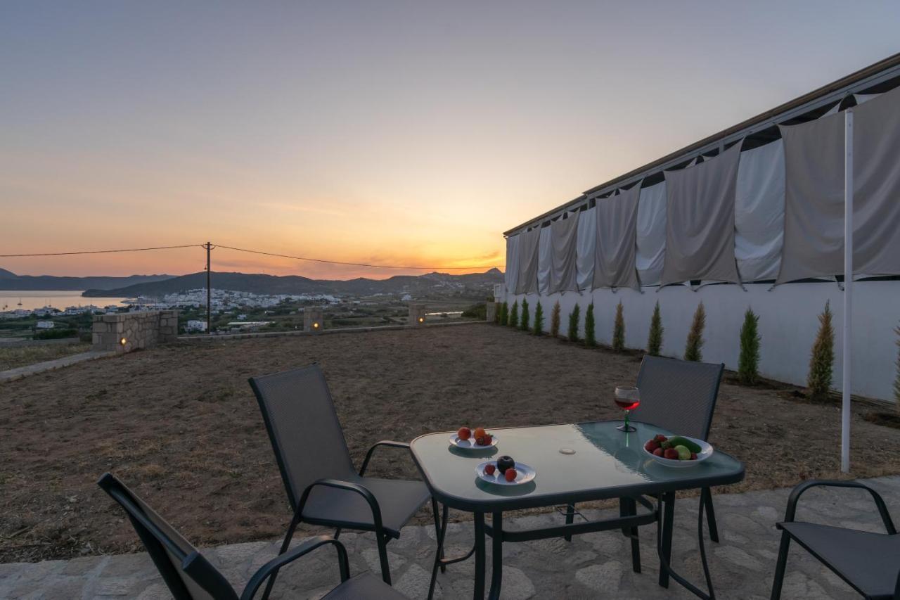 Sea, Sunset & Garden View Parasporos Houses, Milos 阿达玛斯 外观 照片