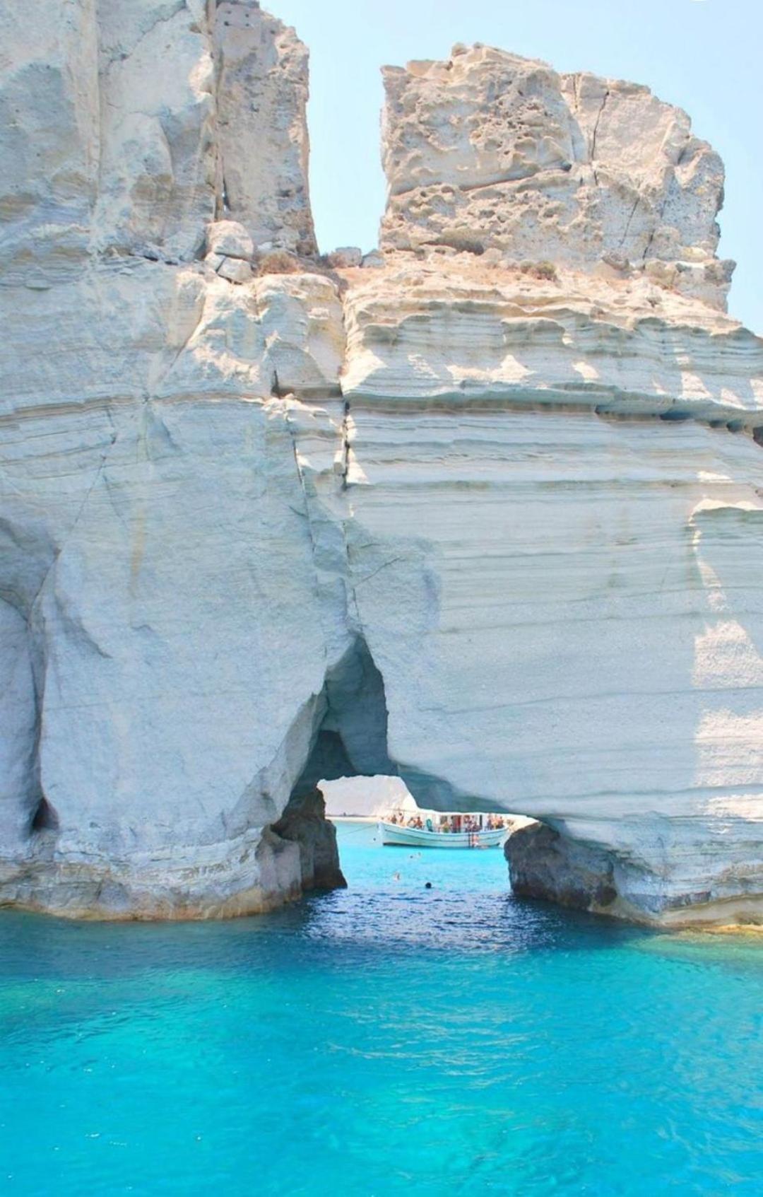 Sea, Sunset & Garden View Parasporos Houses, Milos 阿达玛斯 外观 照片