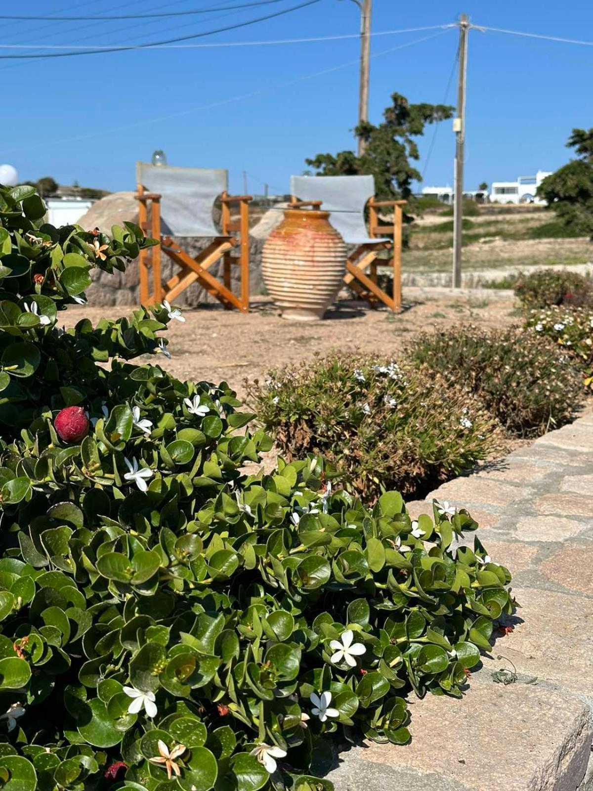 Sea, Sunset & Garden View Parasporos Houses, Milos 阿达玛斯 外观 照片